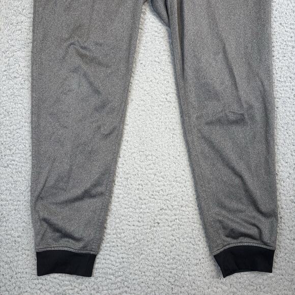 Under Armour Jogger Men’s Medium Loose Fit Sportstyle Tricot Knit Tapered Gray - Picture 4 of 11